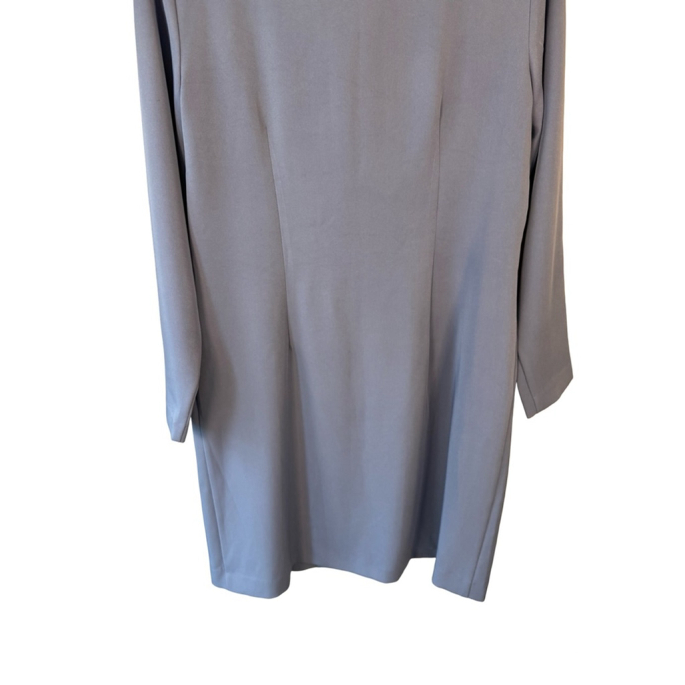 Jessica Soft Blue Tailored BlazerJacket Size 12 Vintage 90s Office Minimalist - Picture 14 of 14